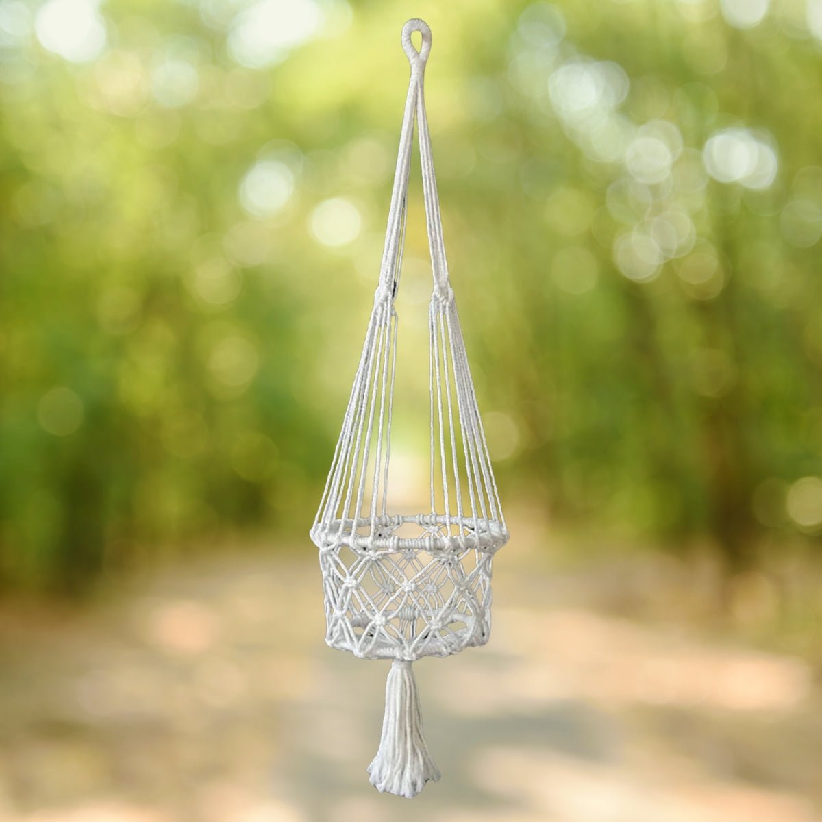 100cm Macrame Pot Hanger - Oldboy&