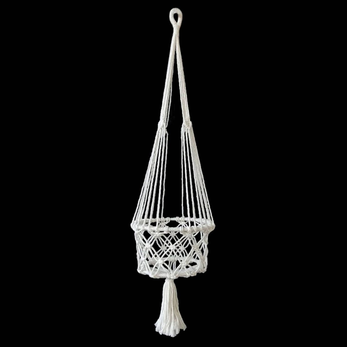 100cm Macrame Pot Hanger - Oldboy&