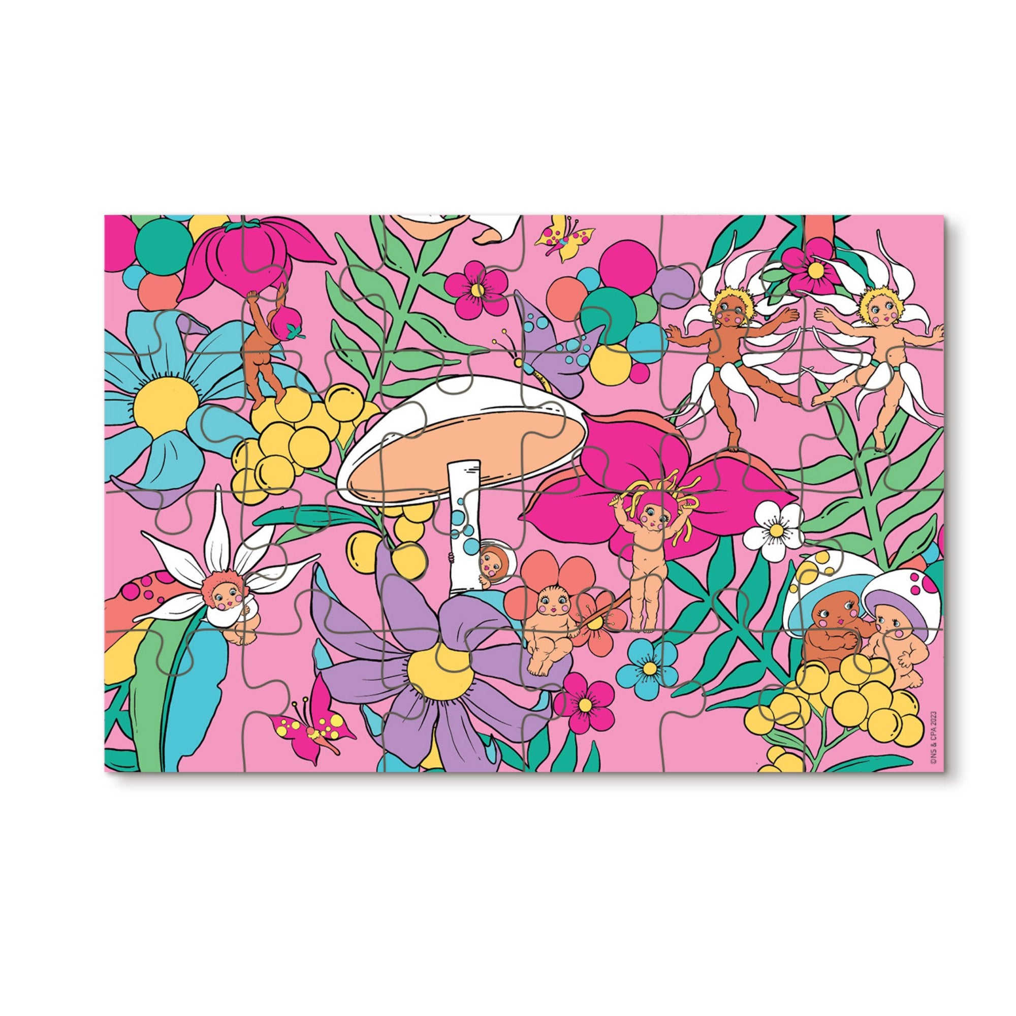 24 Piece Kids Puzzle - Garden Party - Oldboy&