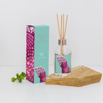 50+Hrs Soy Candle &amp; 200ml Reed Diffuser - Desert Lime - Oldboy&