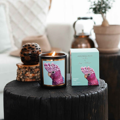 50+Hrs Soy Candle &amp; 200ml Reed Diffuser - Desert Lime - Oldboy&