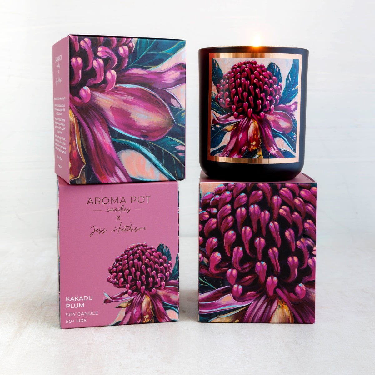 50+Hrs Soy Candle &amp; 200ml Reed Diffuser - Kakadu Plum - Oldboy&