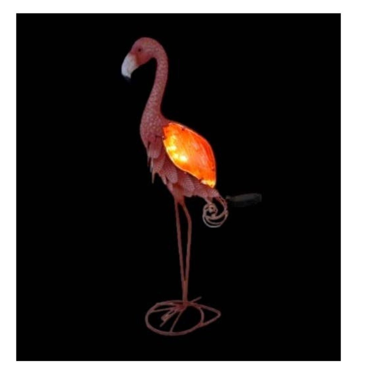 73cm Pink Flamingo with Solar Garden Light - Oldboy&