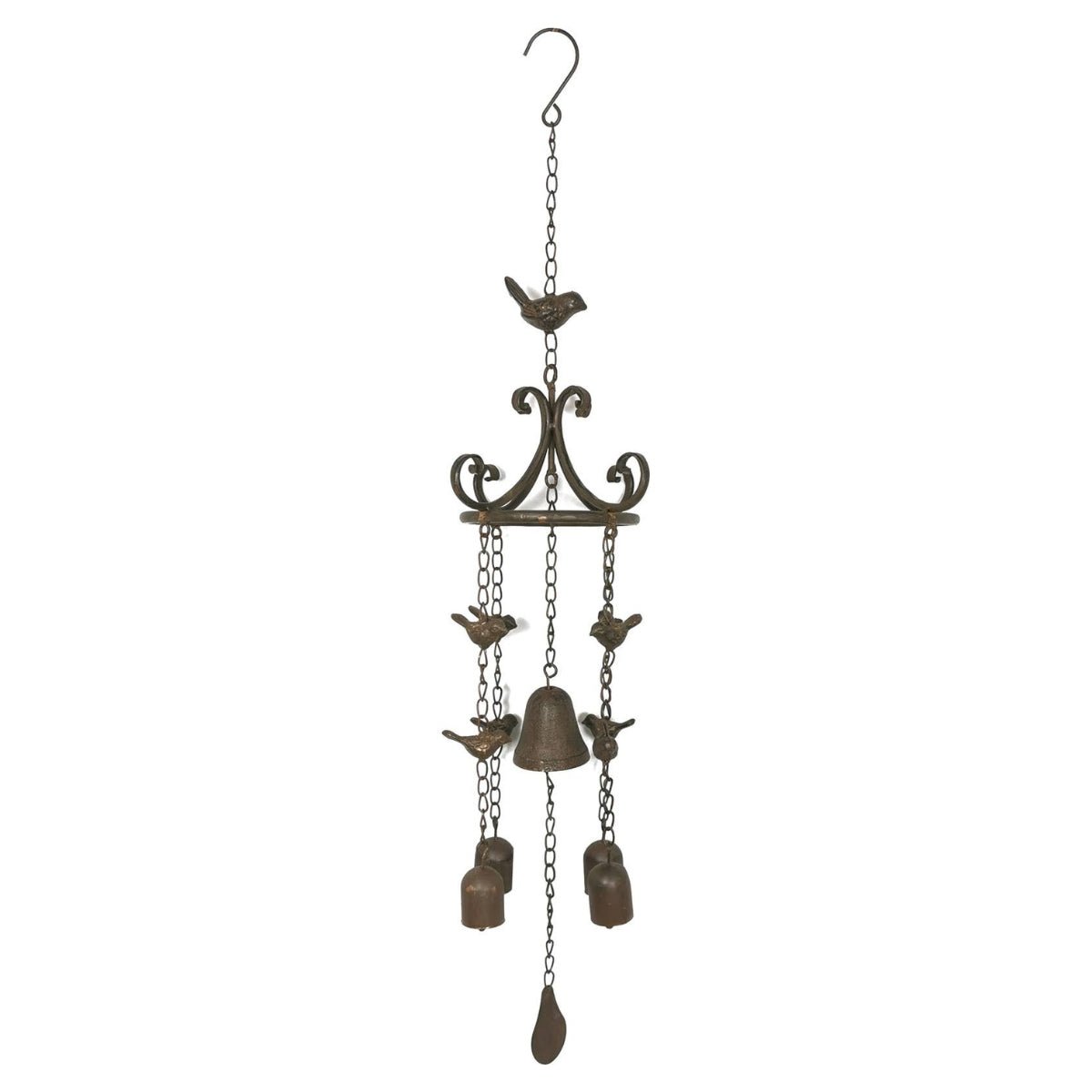 79cm Cast Iron Bird Wind Chime - Oldboy&