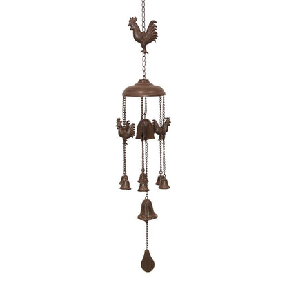 83cm Cast Iron Rooster Bell Wind Chime - Oldboy&