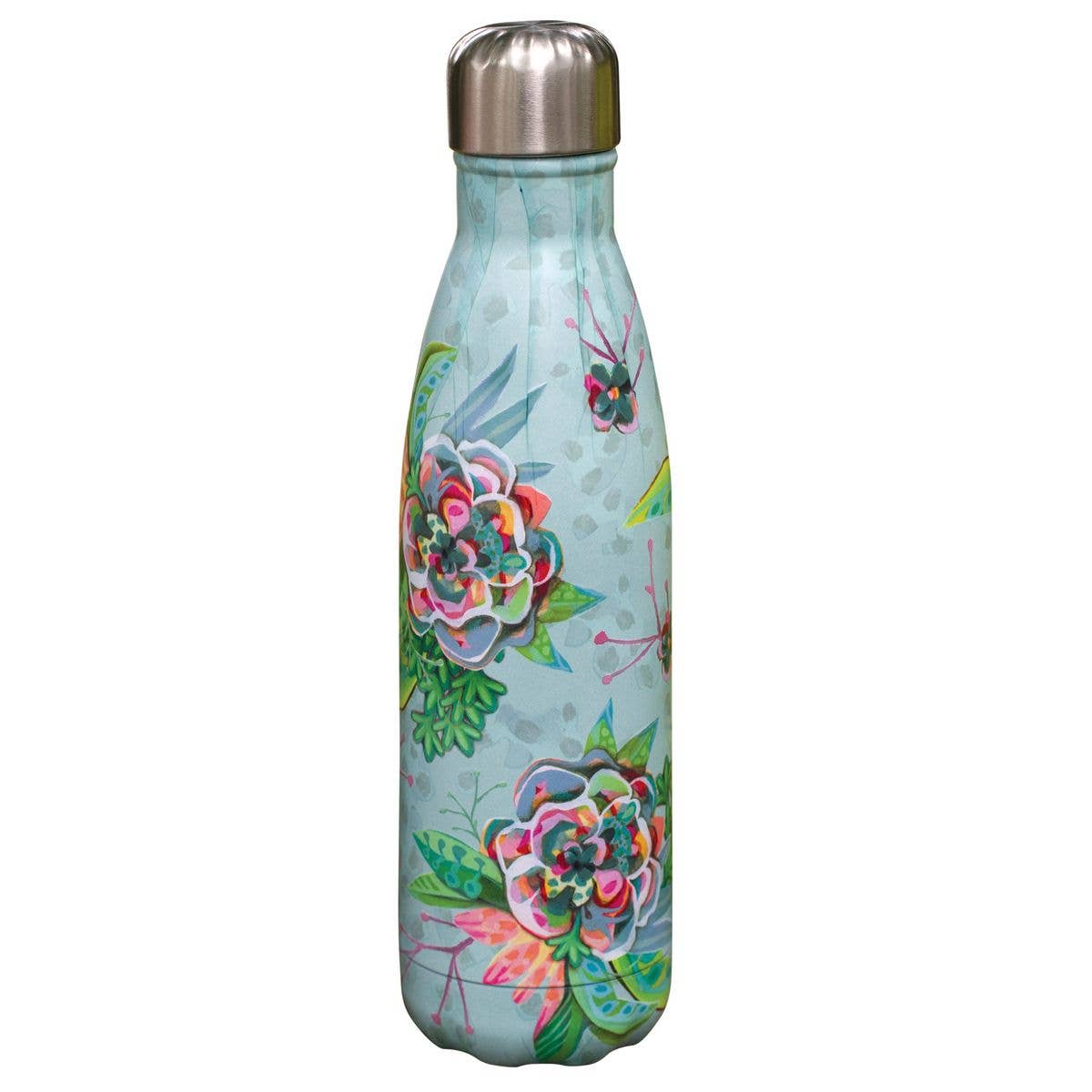 Blooms Water Bottle | Reusable Stainless Steel Insulated Bottle - 500ml - Oldboy&