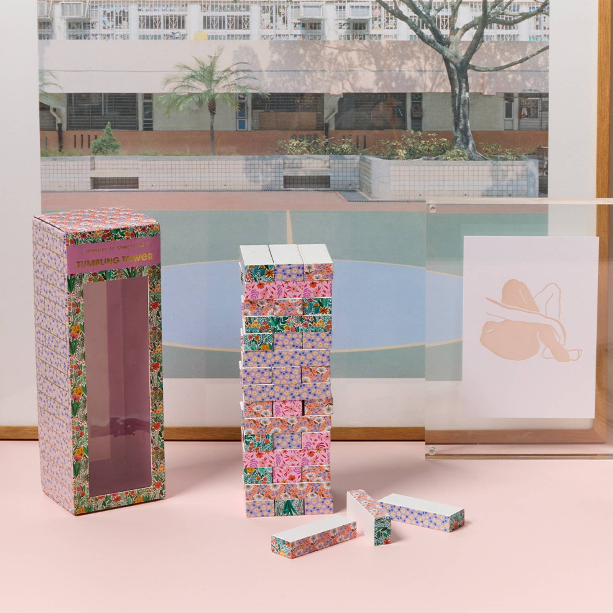 Floral Tumbling Tower - Oldboy&