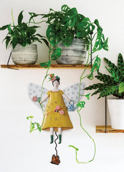 &quot;Garden Guardian&quot; Clock | Hand - Painted Nature - Inspired Wall Clock - Oldboy&