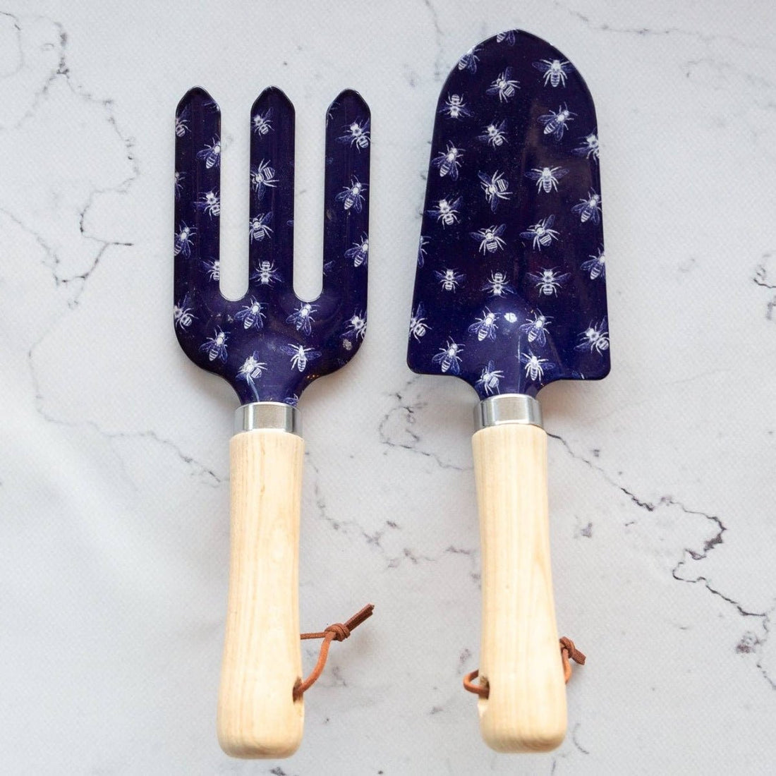 Garden Tool Set - Navy Sketch Bees - Oldboy&