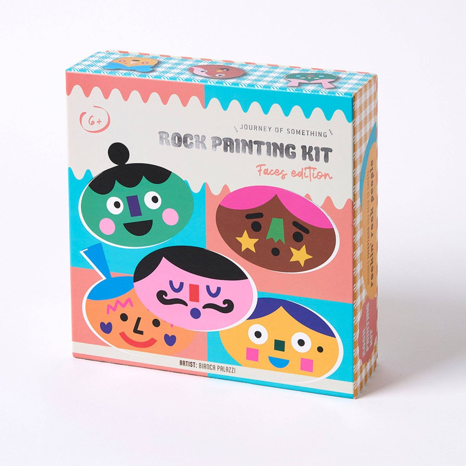 Kids Rock Painting Kit - Cool Faces - Oldboy&