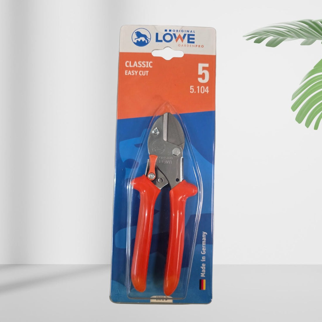 LÖWE No.5 (5.104) Small Anvil Pruner | 16mm Cutting Capacity | Made in Germany | Lightweight &amp; Ergonomic for Left &amp; Right - Handed Use - Oldboy&