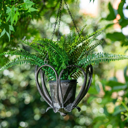 Small Metal Hanging Planter - Oldboy&